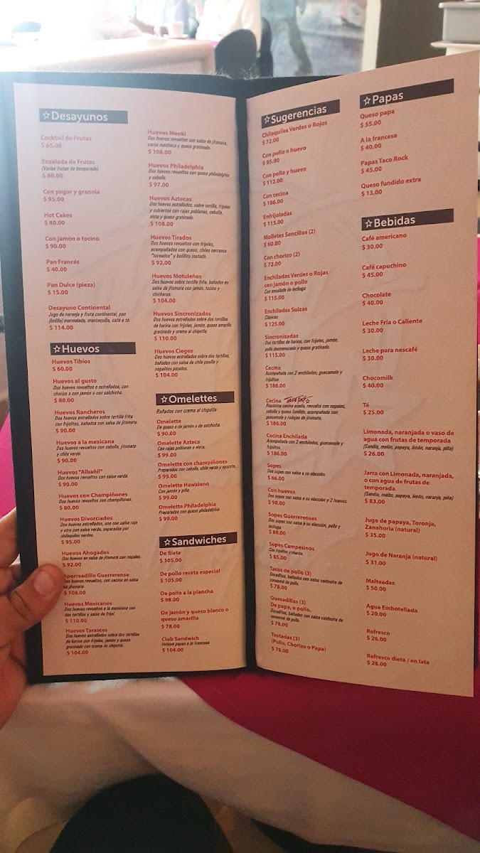 Taco Rock Menu - Image 5